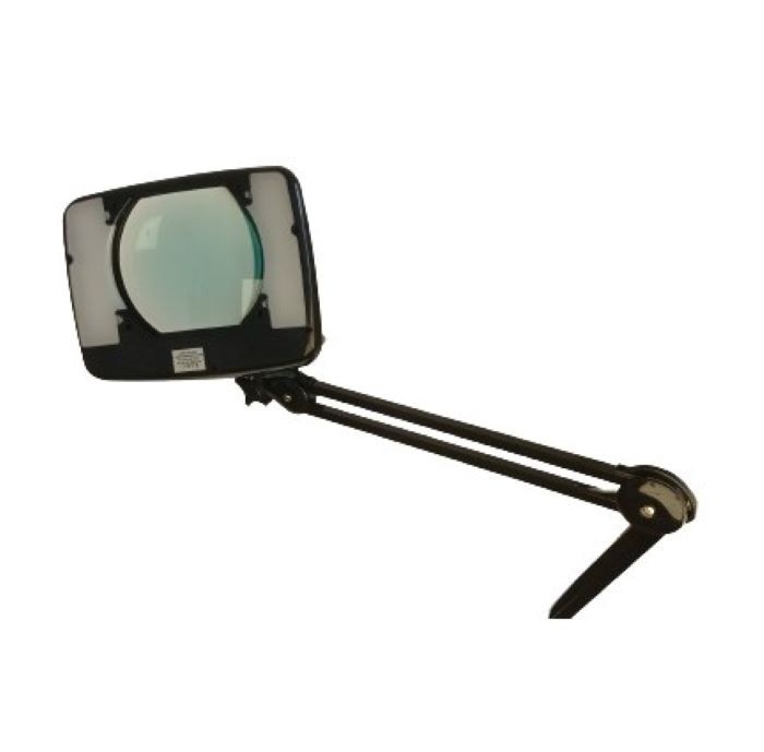 copy of Lampa de birou cu lupa 5 dioptrii 190X157mm si iluminare 60 led-uri culoare negra - imagine 8